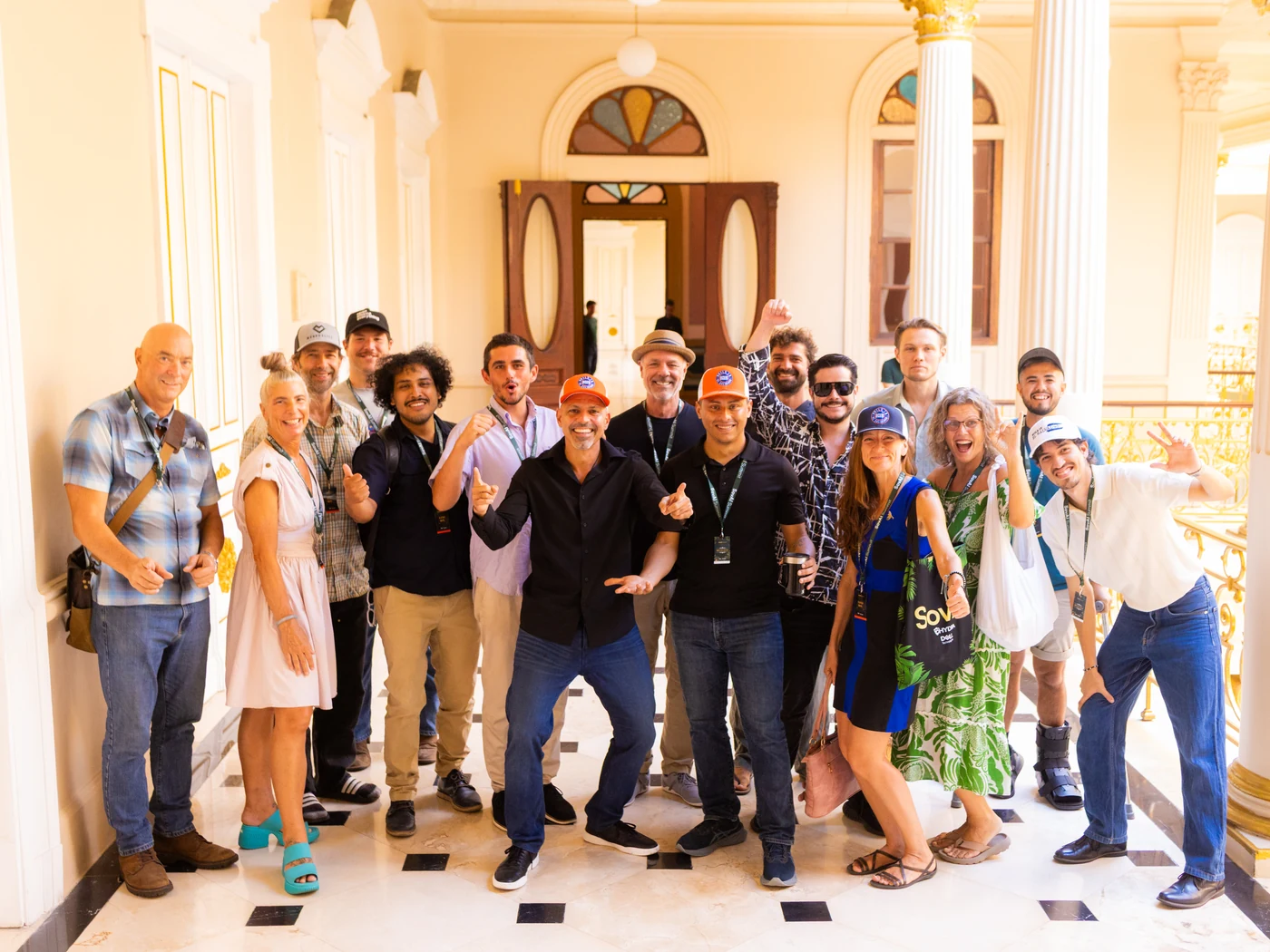 BIES members together at a gathering in El Salvador
