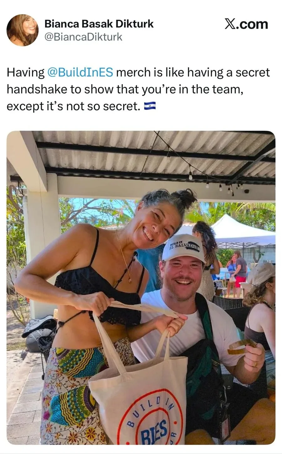 Bianca with Build in El Salvador